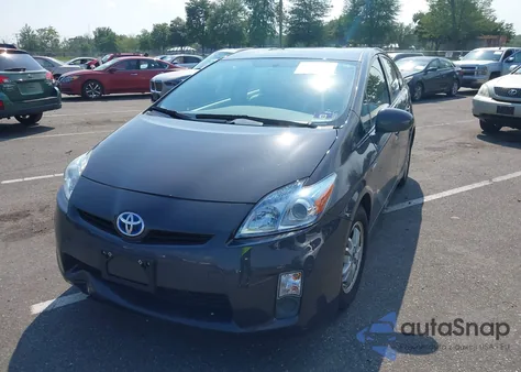 2011 Toyota Prius Three из США, поврежденный, VIN JTDKN3DU6B5299430